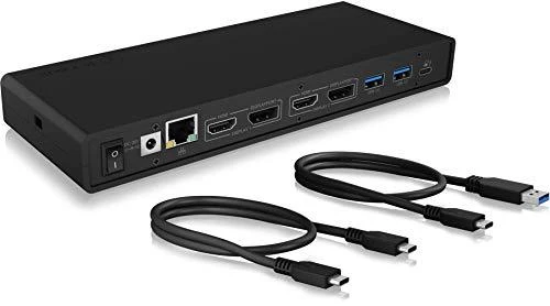 Raidsonic | ICY BOX 13-in-1 USB 3.0 Type-A + Type-C Dock | IB-DK2245AC | Įkrovos stotelė