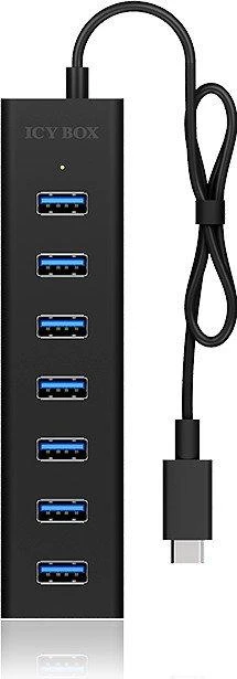 HUB USB Icy Box 7x USB-A 3.0 (IB-HUB1700-C3)