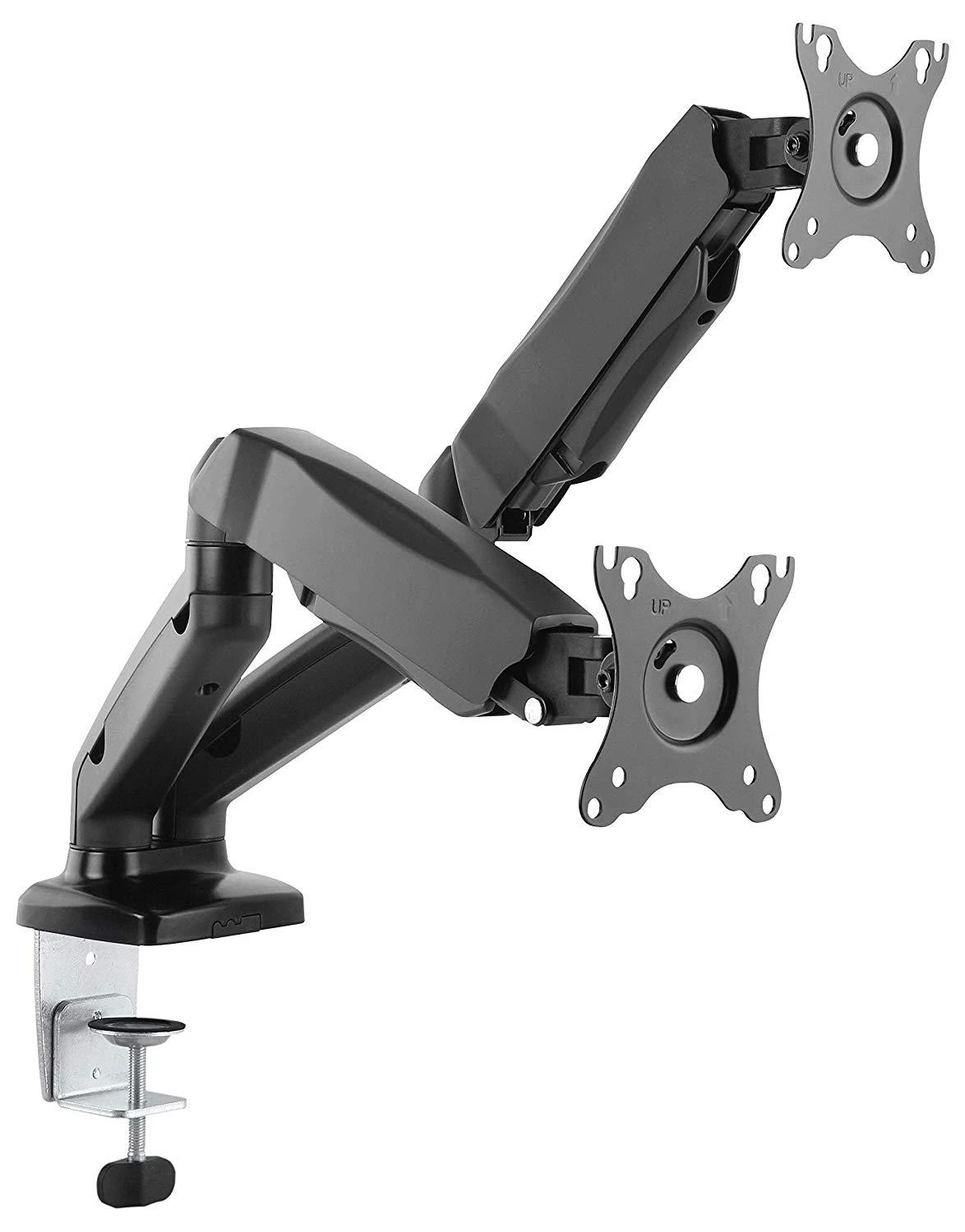 Laikiklis ICY BOX IB-MS304-T, Monitorius stovas su staliniu pagrindu, dviem ekranams, dydis iki 27'' | Raidsonic