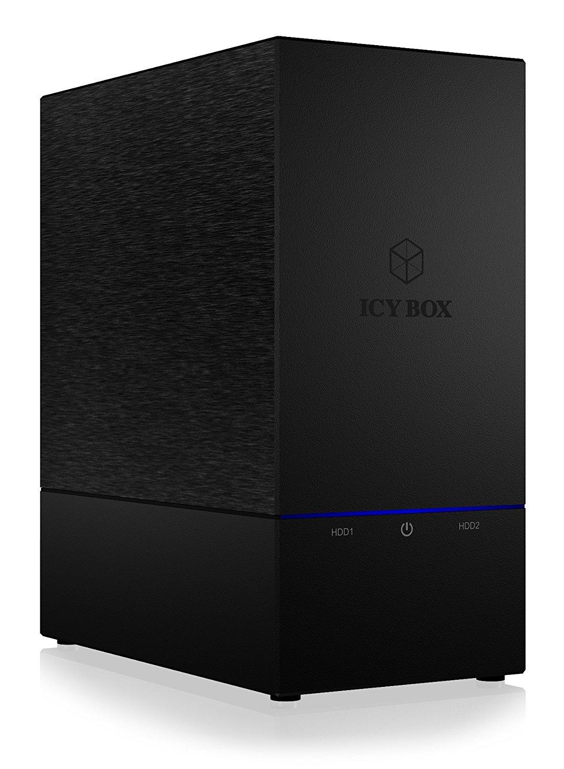 ICYBOX IB-RD3621U3 Icy Box išorinė RAID sistema, skirta 2x 3.5 SATA I/II/III SSD/HDD