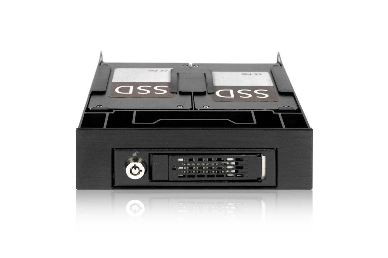 Icy Box Icy Dock Adapteris IcyDock 3,5" -> 5,25" + 2x6,3cm HDD / SSD 7-9,5 mm