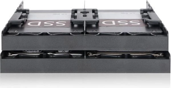 Icy Box „Icy Dock“ laikiklis 4 HDD / SSD 2,5 colio diskams (MB344SP)
