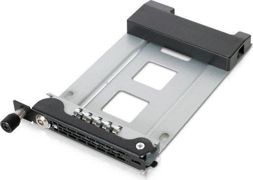 IcyDock Carruzzo Icy Dock MB492TKL-B diskų įrenginio skyriaus dangtelis 2.5″ Nešantysis skydelis Juoda, Sidabras