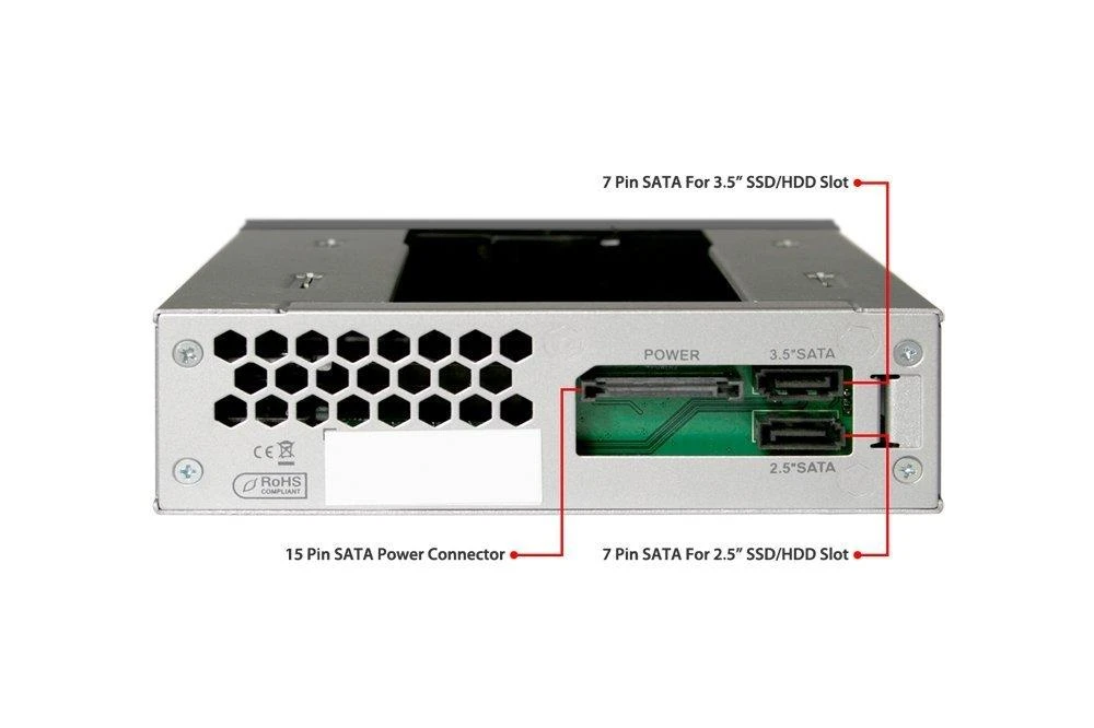 IcyDock Cremax ICY DOCK MB971SP-B DuoSwap nuimamas rėmas