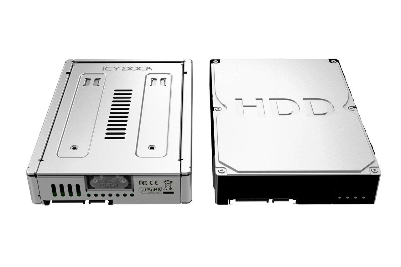 Nezatříděno Pocket Icy Dock 3.5 "2,5" SAS / SATA EZConvert Pro diskai (MB982SP-1S)