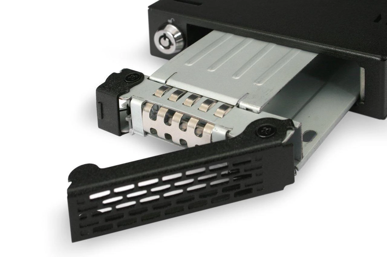 Nezatříděno Carruzzo Icy Dock MB991SK-B diskų įrenginio skyriaus dangtelis Juoda