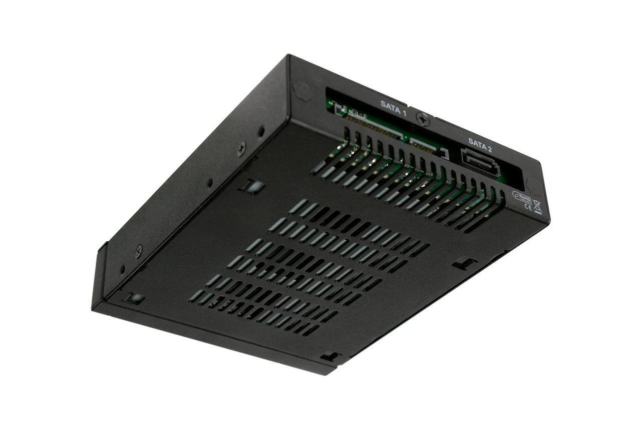 IcyDock „Icy Dock MB992SK-B“, 2 x 2,5 colio, SAS ir SATA