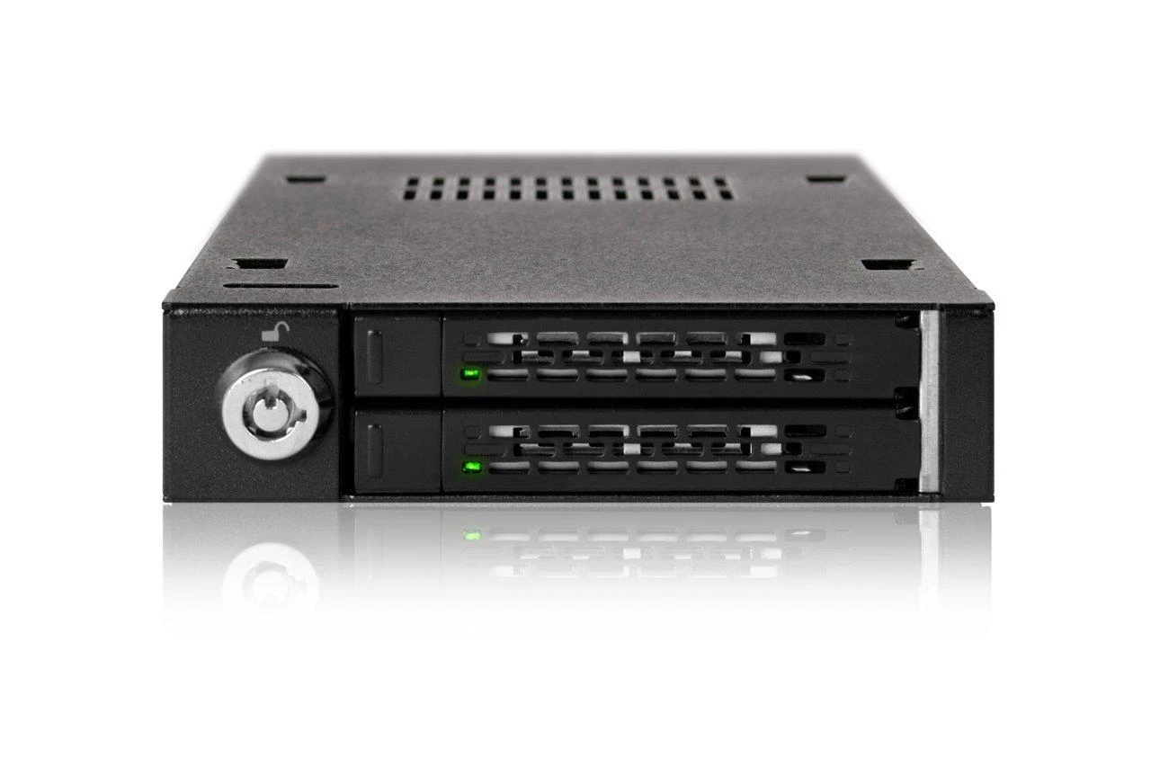 IcyDock „Icy Dock MB992SK-B“, 2 x 2,5 colio, SAS ir SATA
