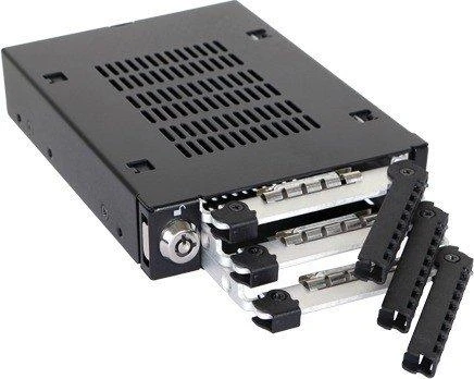 Nezatříděno Carruzzo Icy Dock MB993TP-B komutacinės spintos priedas Kaupiklių dėklas
