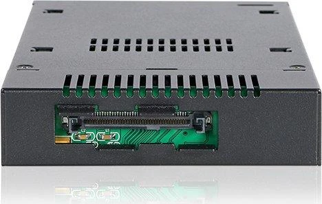 Carruzzo Icy Dock MB601M2K-1B saugojimo diskų korpusas SSD korpusas Juoda 3.5″
