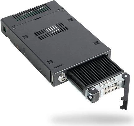 Carruzzo Icy Dock MB601M2K-1B saugojimo diskų korpusas SSD korpusas Juoda 3.5″