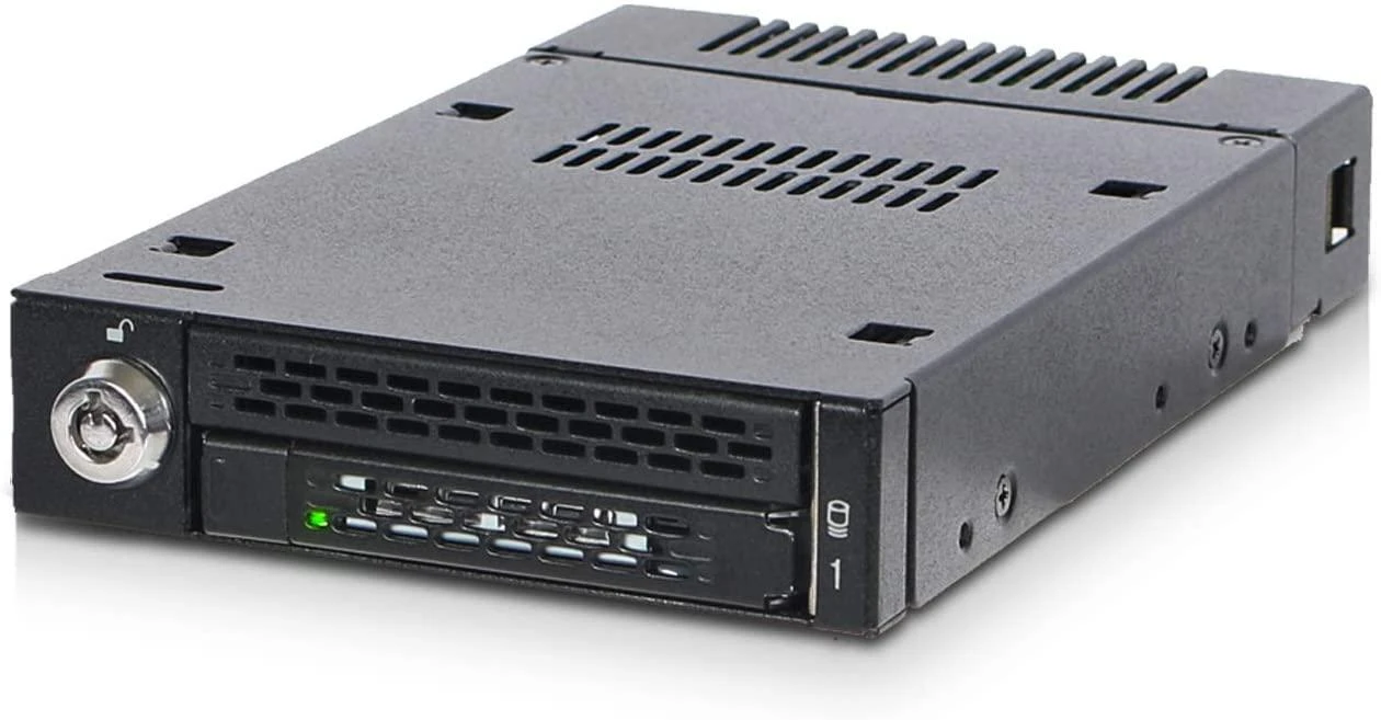 Carruzzo Icy Dock MB833M2K-B saugojimo diskų korpusas SSD korpusas Juoda M.2