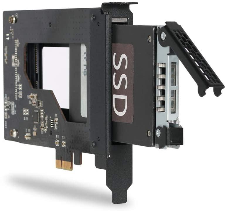 IcyDock Kieszeń Icy Dock 2.5'' SATA SSD/HDD - PCIe 2.0 x1 ToughArmor (MB839SP-B)