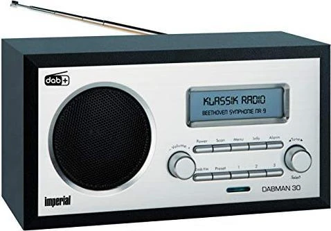 Radijas Imperial DABMAN 30 DAB+/FM, medinis