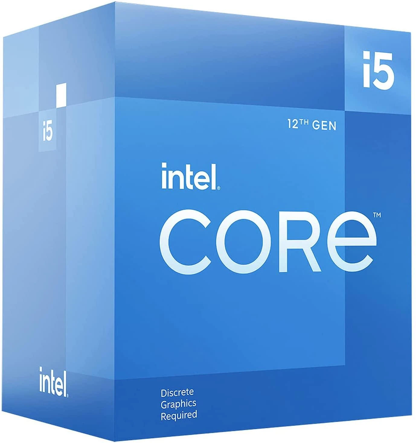 INTEL Core i5-12400F 2,5 GHz LGA1700 18M talpyklos dėžutės procesorius