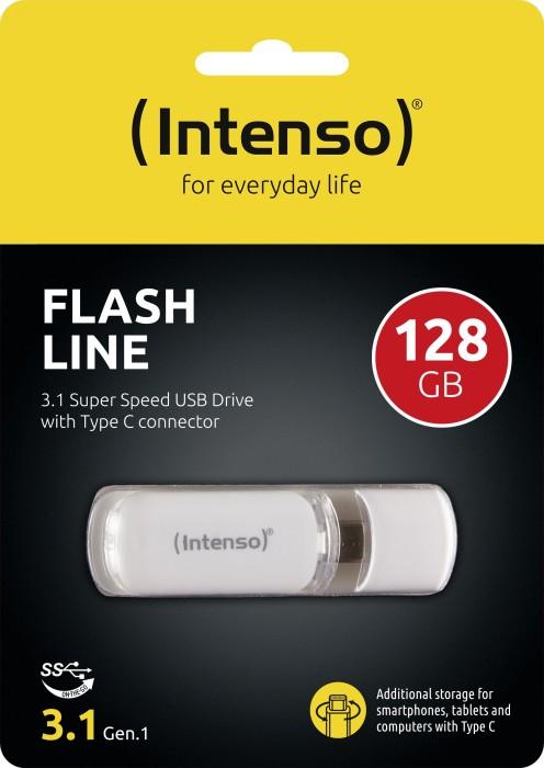 STICK Intenso Flash Line wei 128 GB