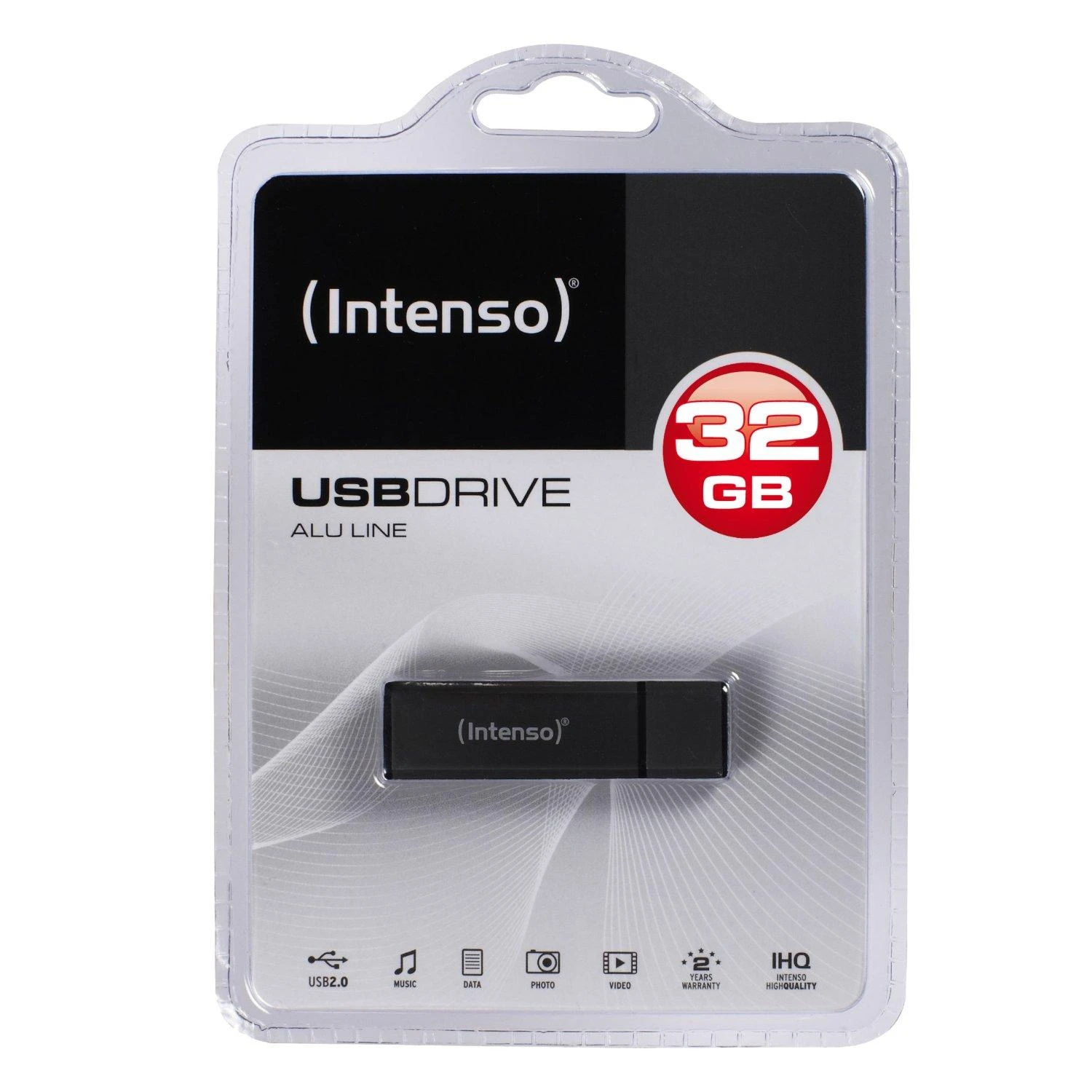 Atmintukas Intenso Line Anthracite 32GB
