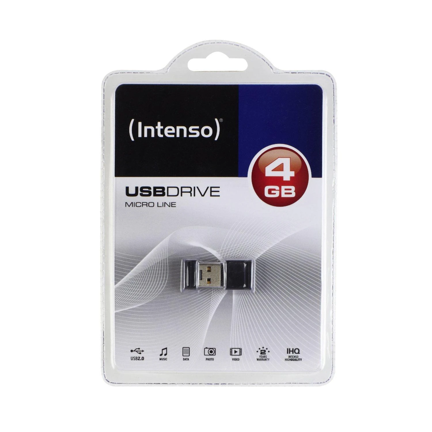 INTENSO 3500450 Intenso pendrive USB NANO MICRO LINE 4GB