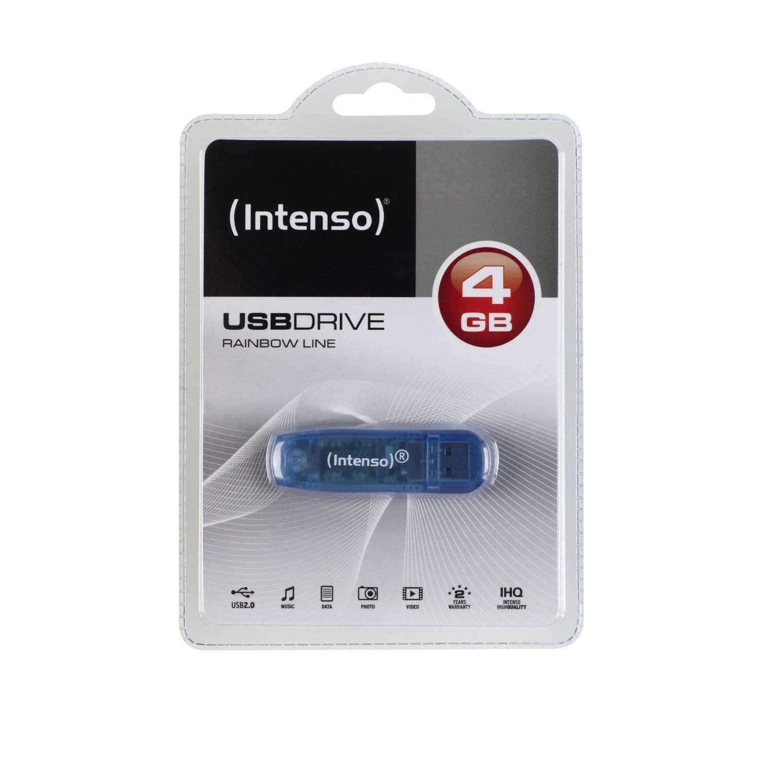 „Intenso Rainbow Line“ 4 GB USB atmintinė 2.0