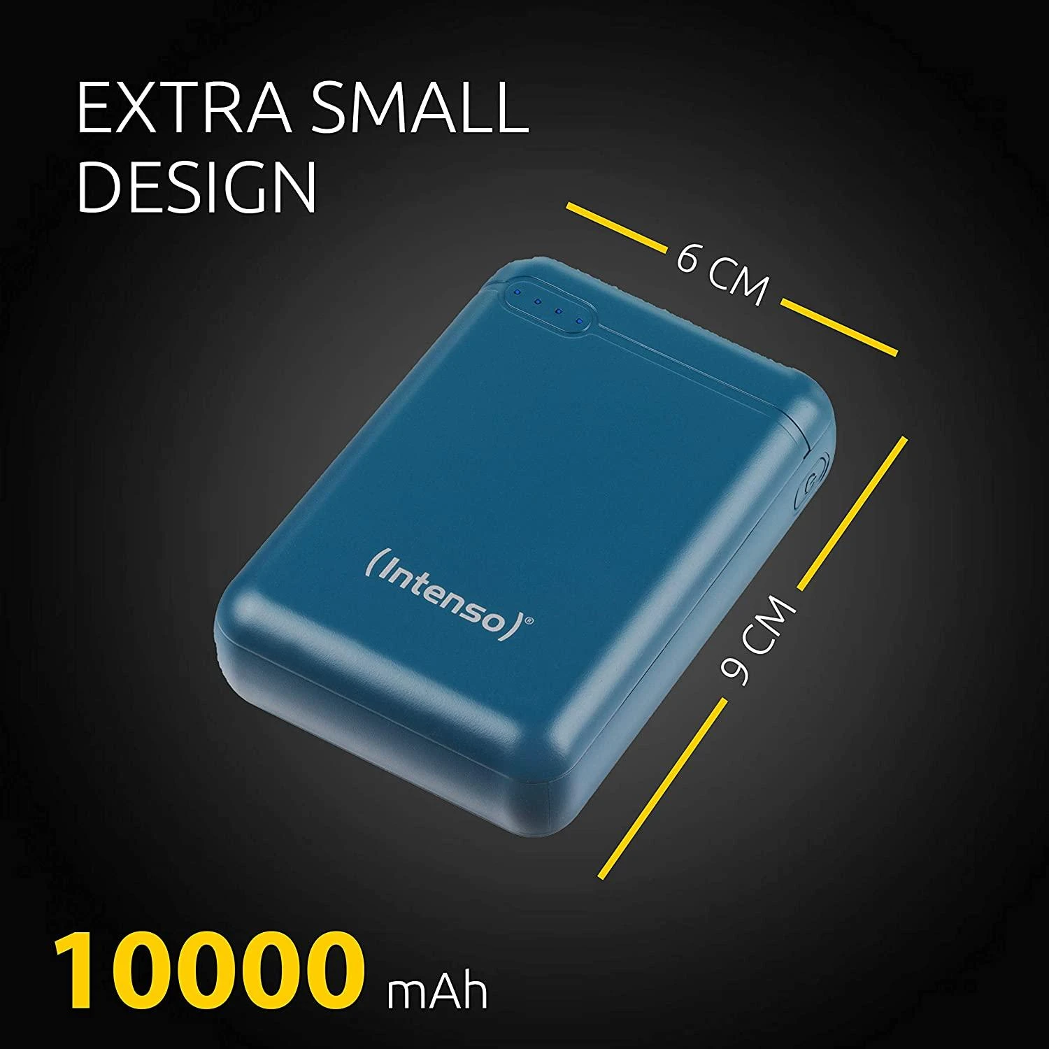 Intenso Powerbank XS10000 benzinas 10000 mAh įsk. USB nuo A iki C tipo