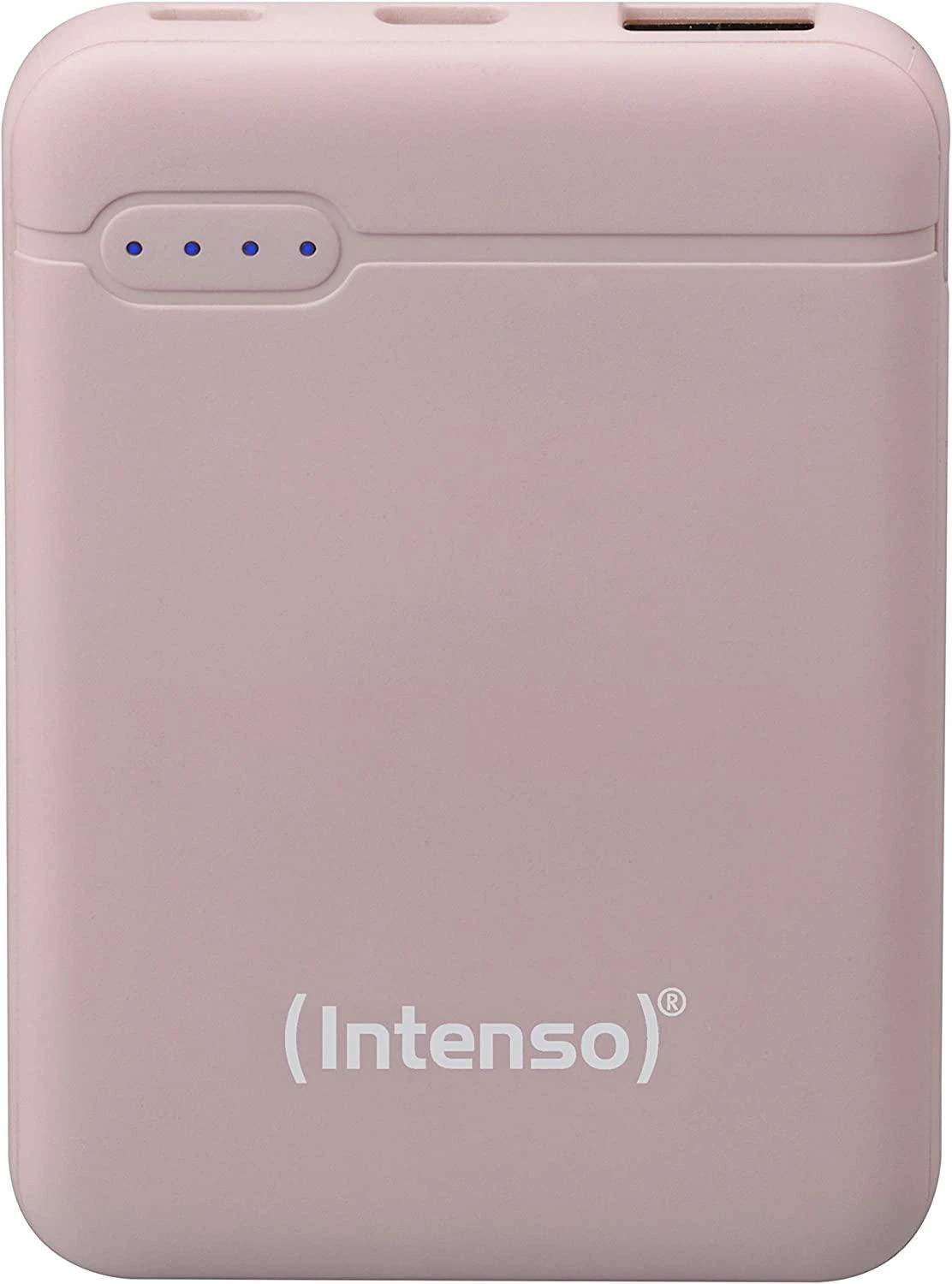 Intenso Powerbank XS5000 rosé 5000 mAh įsk. USB nuo A iki C tipo
