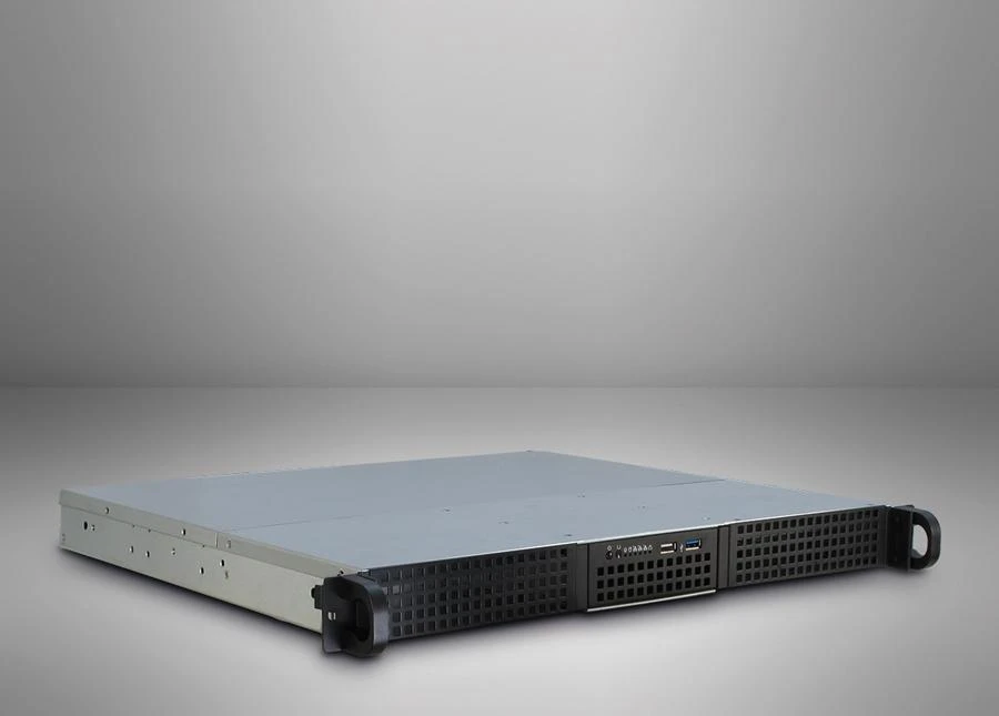 Inter-Tech Case IPC Server 1U-10240 (40cm), be maitinimo šaltinio