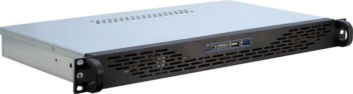 Serveris Inter-Tech 1U K-125L, Server-case - juodas, 1 Hheneinheit