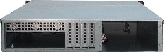 Serveris Inter-Tech IPC 2U-2404L SATA, Server-case - juodas, 2 Hheneinheiten
