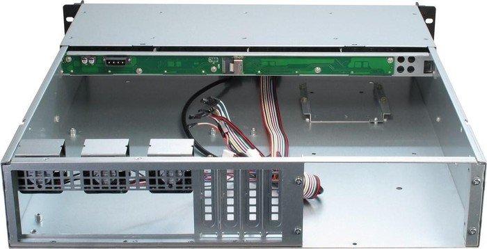Serveris Inter-Tech IPC 2U-2404L SATA, Server-case - juodas, 2 Hheneinheiten