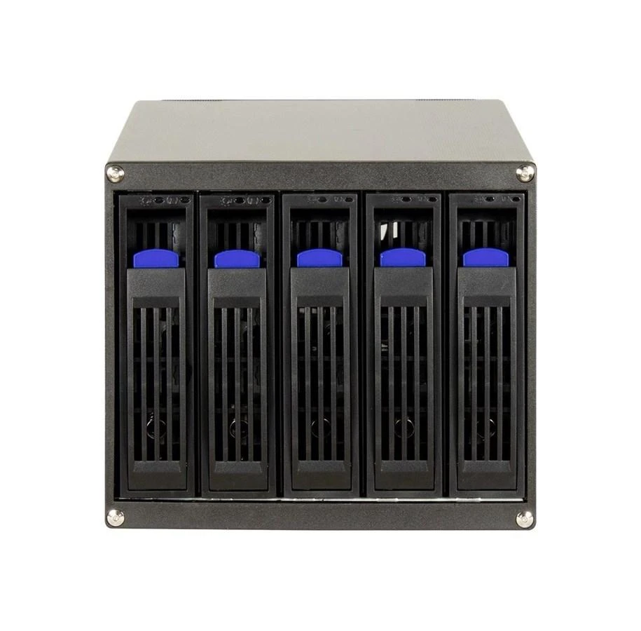 „Inter-Tech ST-5255“ kietojo disko korpusas, 2,5/3,5 colio, SAS SATA, serijinis ATA II, serijinis ATA III, 6 Gbps, karštai keičiamas, 88887370