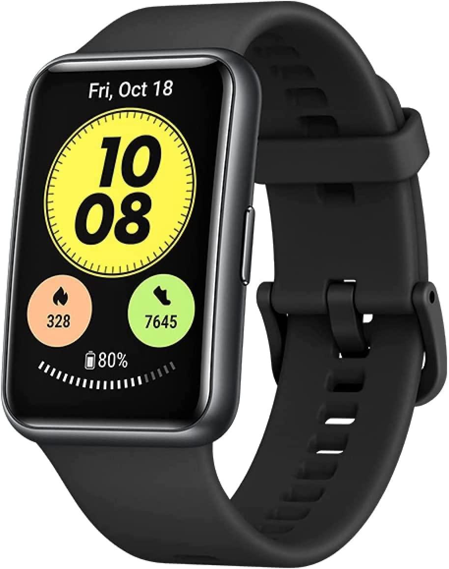 Išmanusis laikrodis Huawei Fit New „Active Edition“, Grafito juodos spalvos  | Varle.lt