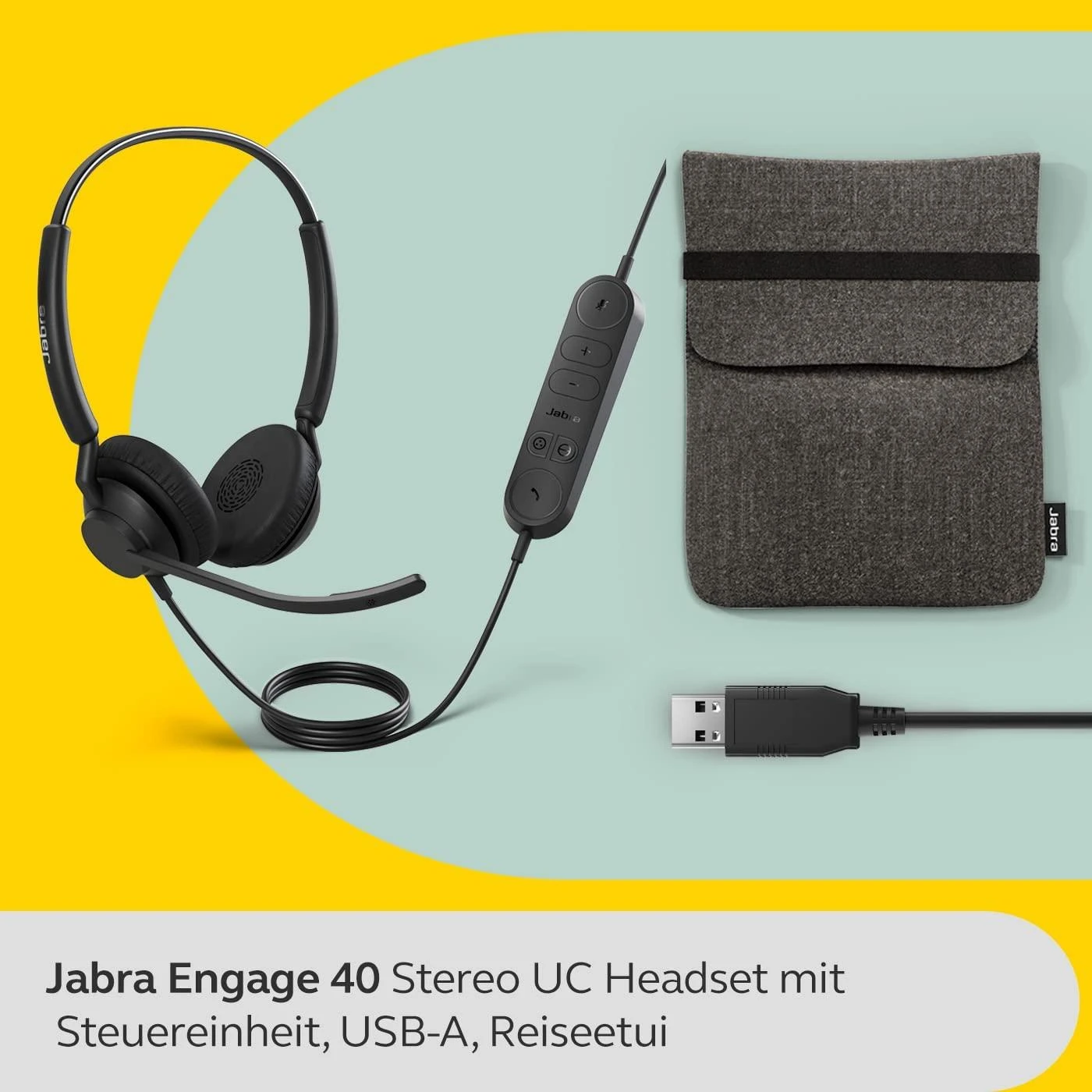 Ausinės Inline Jabra Engage 40