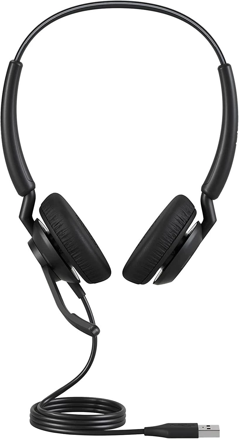Ausinės Jabra Engage 40 Stereo, laidinės, Juodos