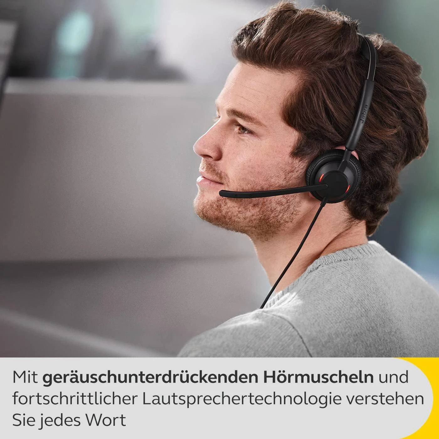 Ausinės JABRA Engage 50 II – USB-C UC stereofoninis įrenginys