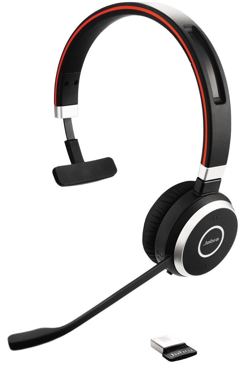 Ausinės Jabra Evolve 65 UC Mono + įkrovimo stovas