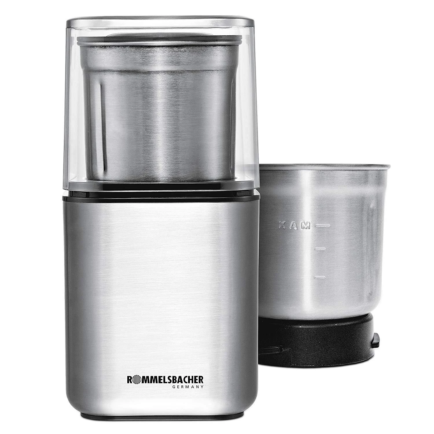 Kavamalė Rommelsbacher Spice and Coffee Grinder EGK 200 Nerūdijantis plienas, 200 W