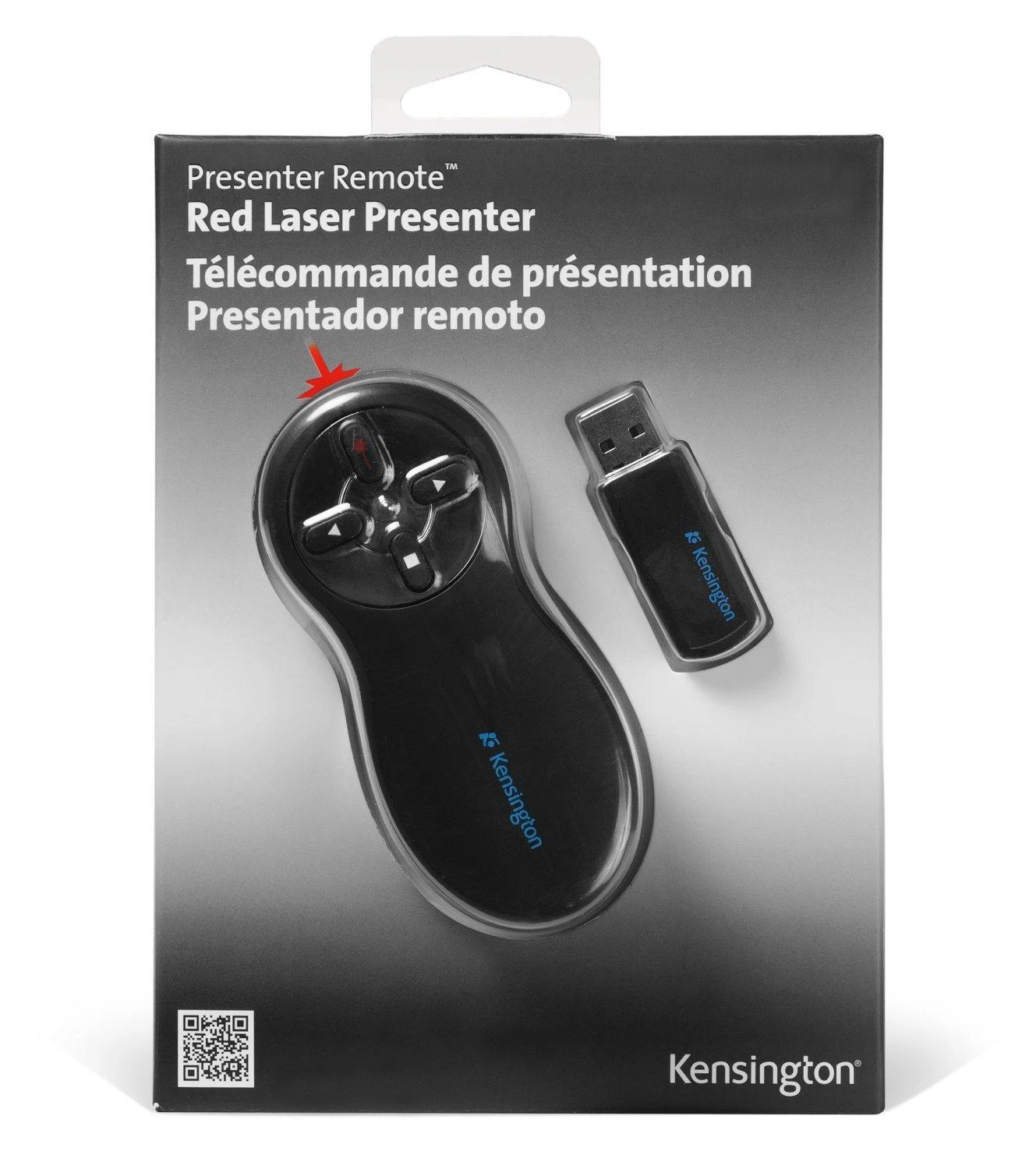 Leitz Kensington Wireless Presenter lazerinis Pointer - Si600 belaidis valdymo pultas pristatymams Juoda