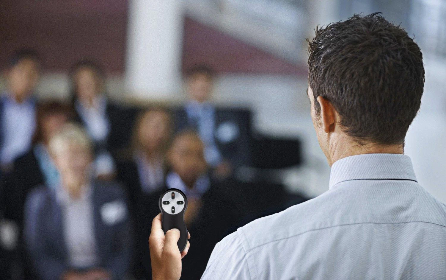 Leitz Kensington Wireless Presenter lazerinis Pointer - Si600 belaidis valdymo pultas pristatymams Juoda