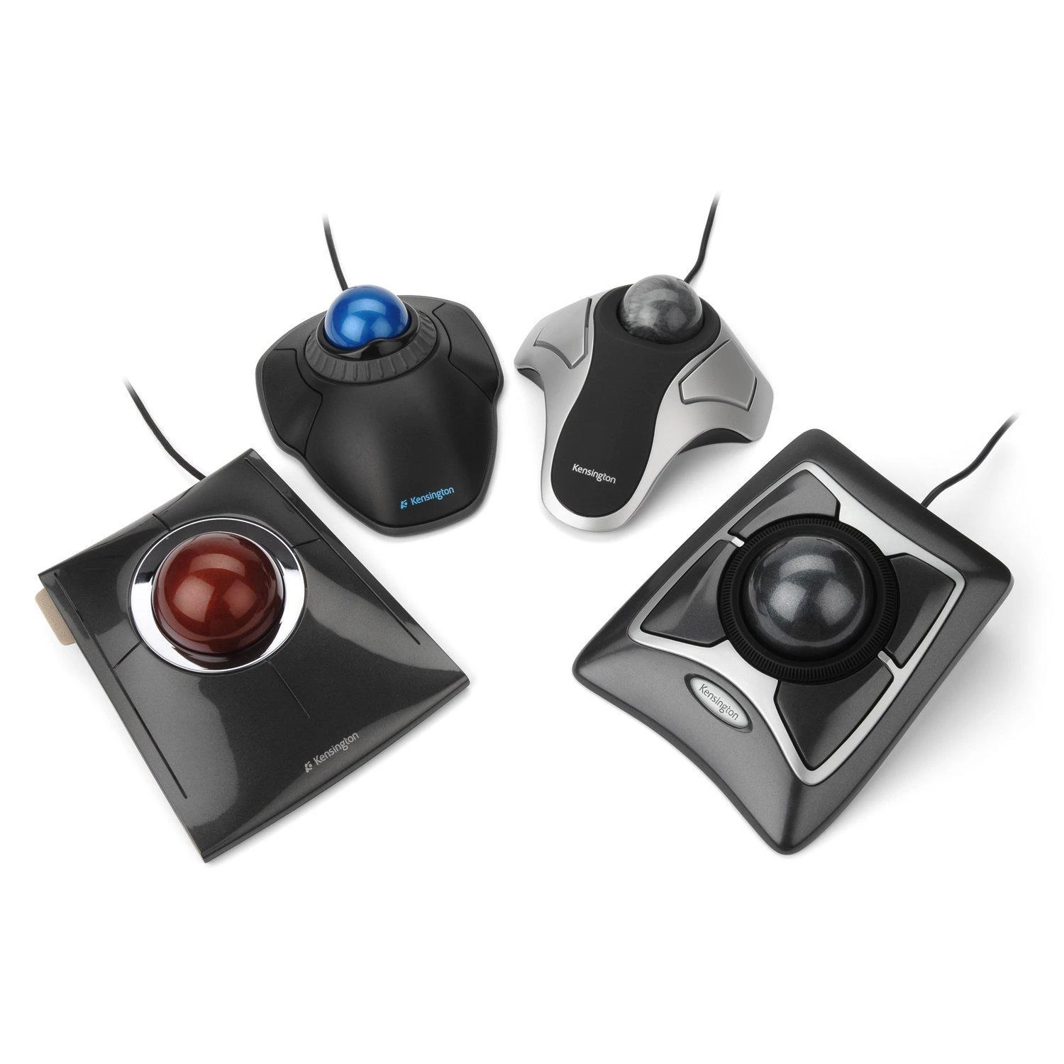 Leitz Kensington Orbit kompiuterinė pelė USB A tipo Optinis Abiems rankoms