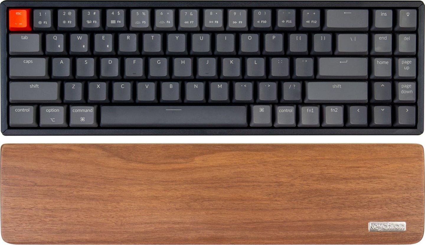 Keychron Wooden Palm Rest for K14, wrist rest (wood), modelis PR17