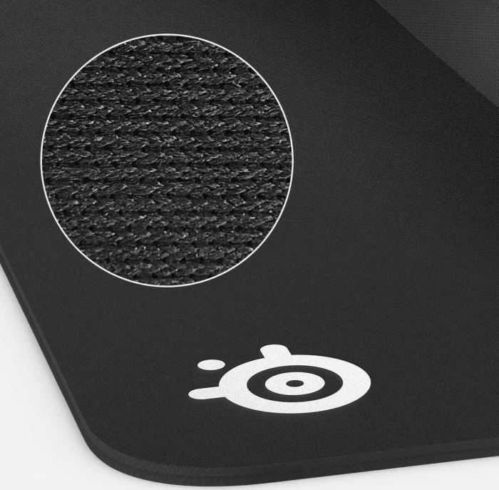 Medžiaginis pelės kilimėlis SteelSeries QcK Heavy Medium 2020 Edition, Juodos spalvos