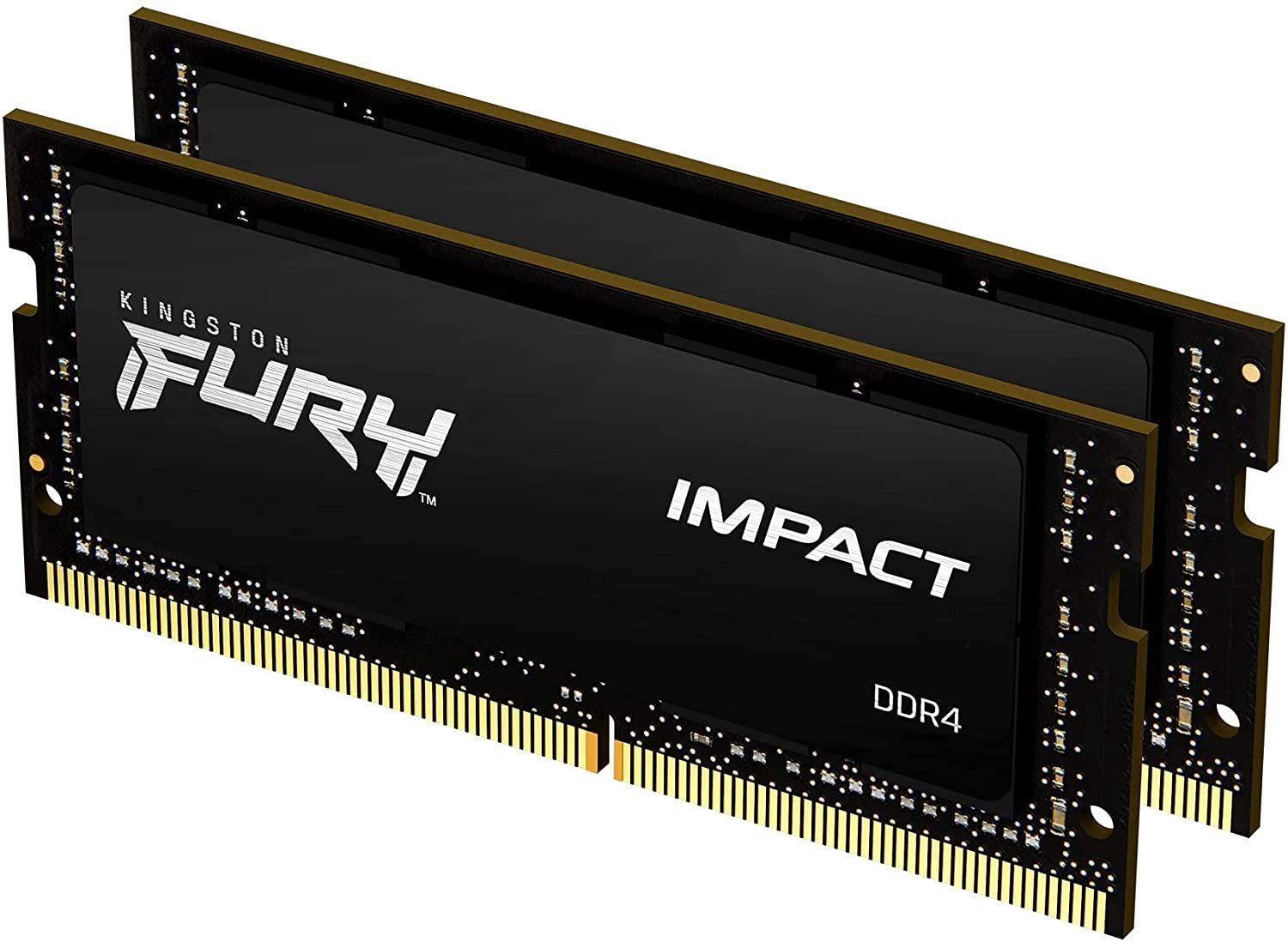 Operatyvioji atmintis (RAM) Kingston Fury Impact, 32GB (16GB 2G x 64-Bit x 2 vnt.) | KF432S20IBK2/32