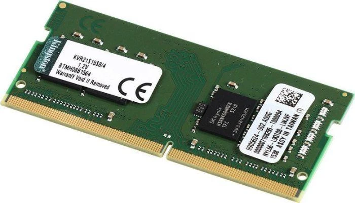 Nešiojamo kompiuterio atmintis Kingston Technology ValueRAM KVR32S22S8/8 atminties modulis 8 GB 1 x 8 GB DDR4 3200 MHz