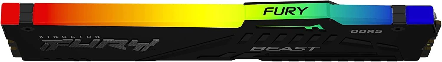 RAM „Kingston KF556C40BBA-16“ 16 GB 5600 MT/s DDR5 CL40 DIMM FURY Beast RGB | Kingstonas