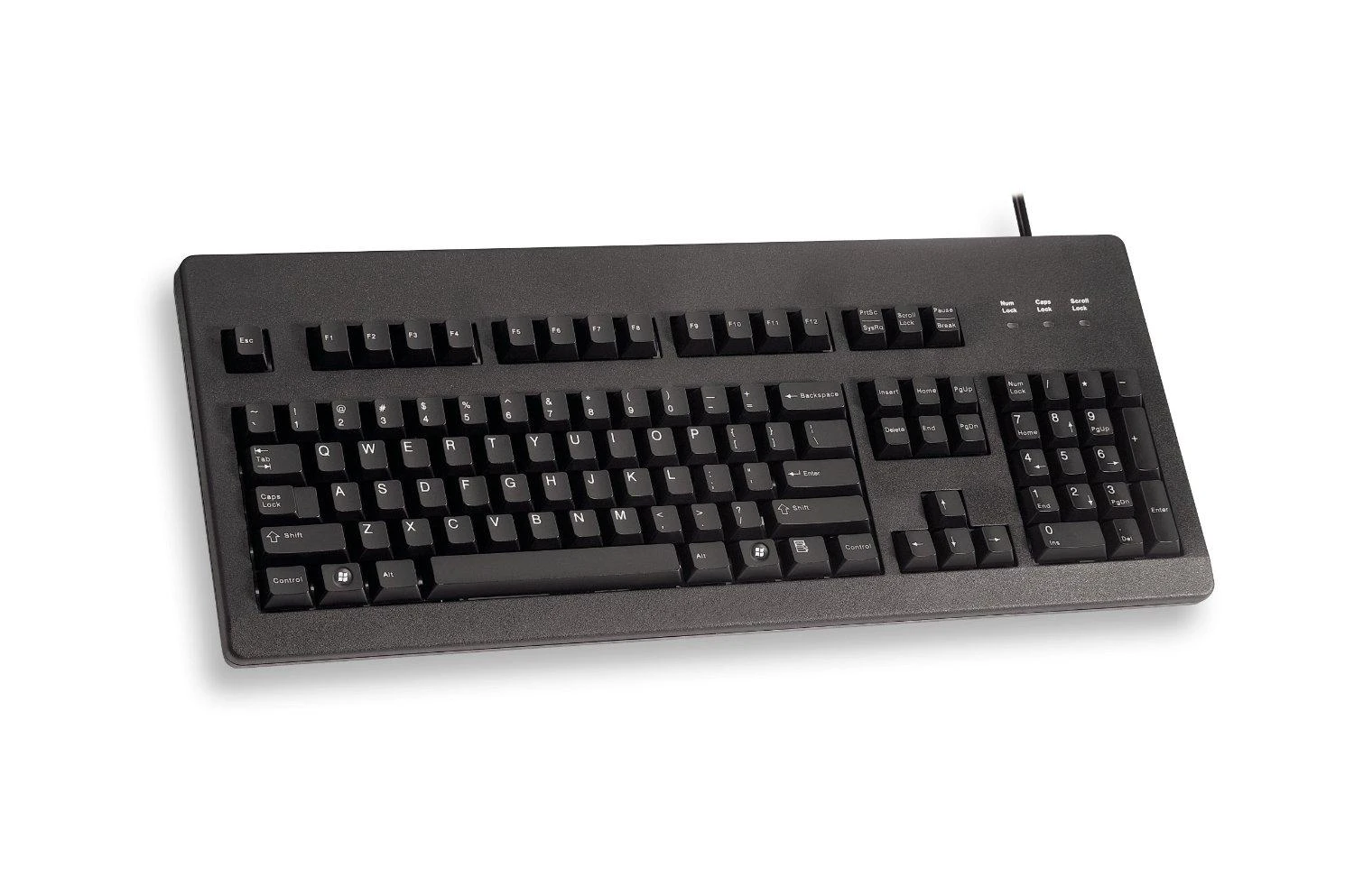 CHERRY G80-3000 klaviatūra USB + PS/2 Juoda