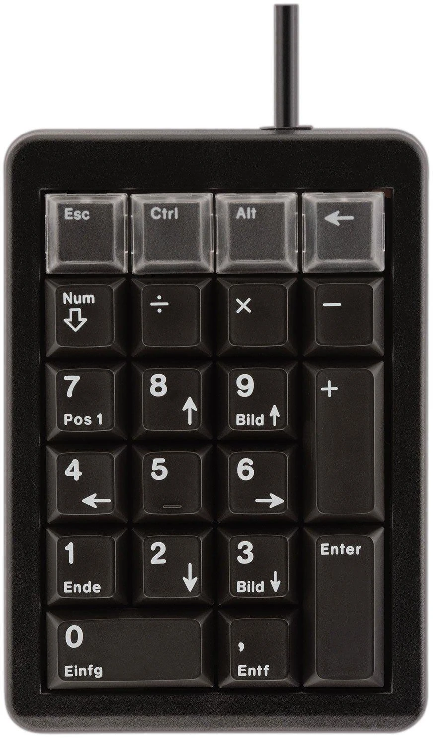 Klaviatūra Cherry G84-4700 LUCDE-2 USB Juodas