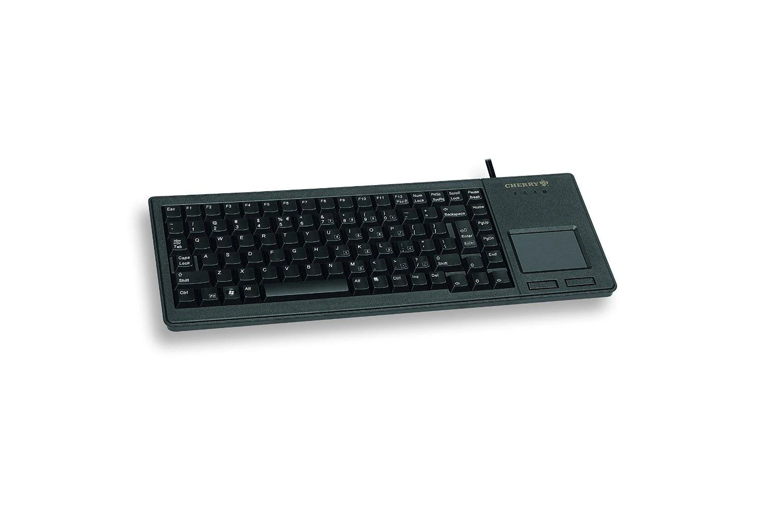 CHERRY XS TOUCHPAD Juodas - Klaviatūra USB GERMAN