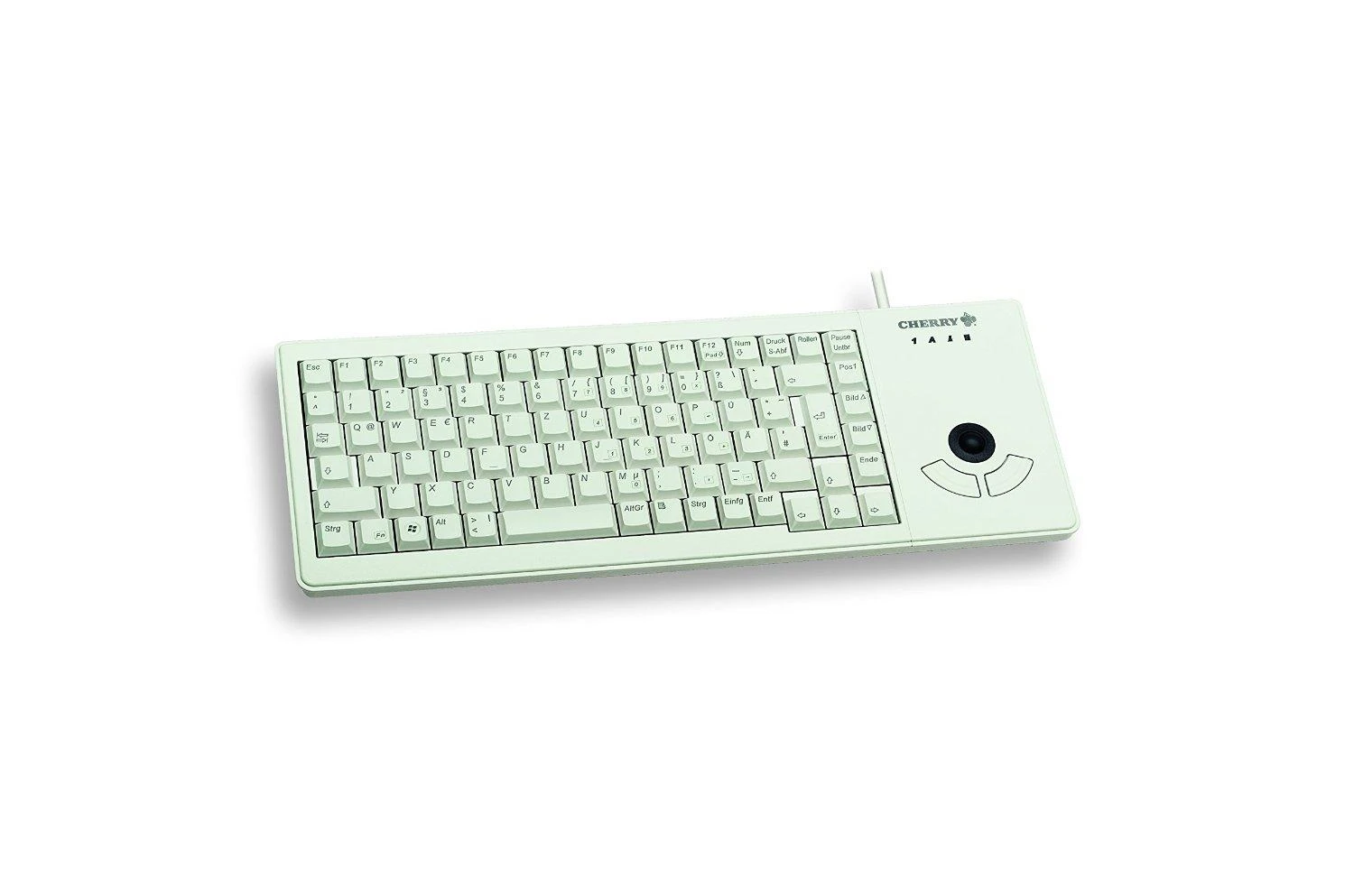 Klaviatūra Cherry G84-5400LUMDE-0 USB laikiklis