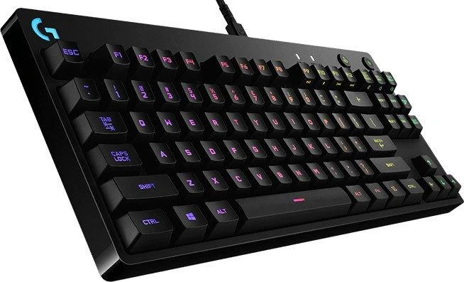 Mechaninė Žaidimų Klaviatūra Logitech G Pro, GX Blue Clicky Switches, DE išdėstymas