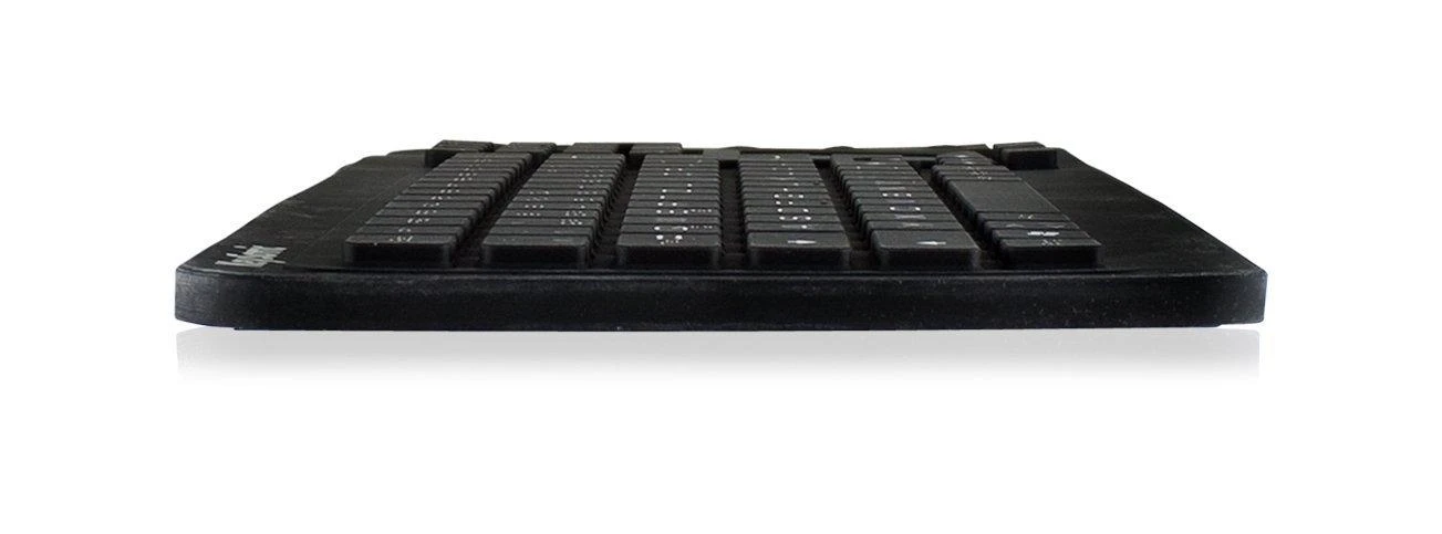 Klaviatūra „KeySonic KSK-6231INEL“ (DE) pramoninis jutiklinis planšetinis kompiuteris su W sandarikliu